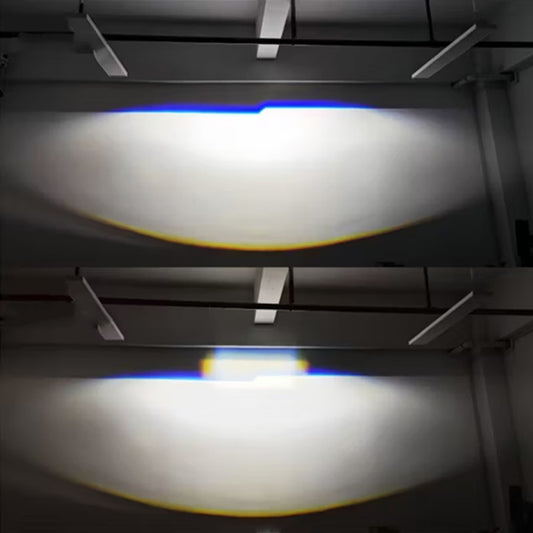 Диодни крушки H4 LED 48W с лупа 6000K – Къси и Дълги, Комплект 2бр