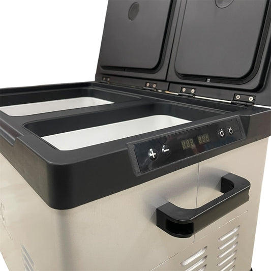 Хладилна кутия за автомобил и къмпинг Alpicool CD45 – 30 л, две отделения, 12V / 24V / 220V T730