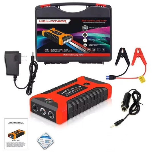 Мощен Автомобилен Стартер Jump Starter 600A, 12V – 9800mAh с 4 USB
