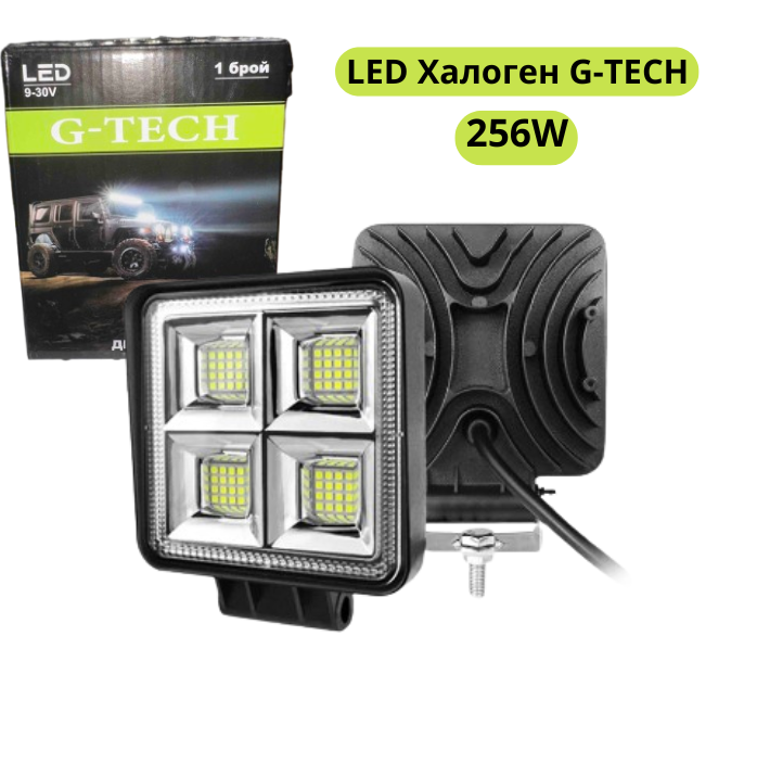 G-TECH LED Халоген 256W 64 Диода NA146