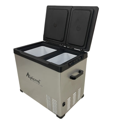 Хладилна кутия за автомобил и къмпинг Alpicool CD45 – 30 л, две отделения, 12V / 24V / 220V T730