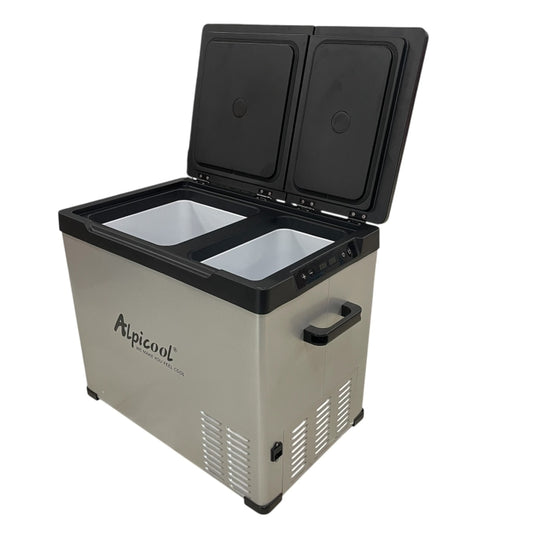 Хладилна кутия за автомобил и къмпинг Alpicool CD35 – 22 л, две отделения, 12V / 24V / 220V  T729