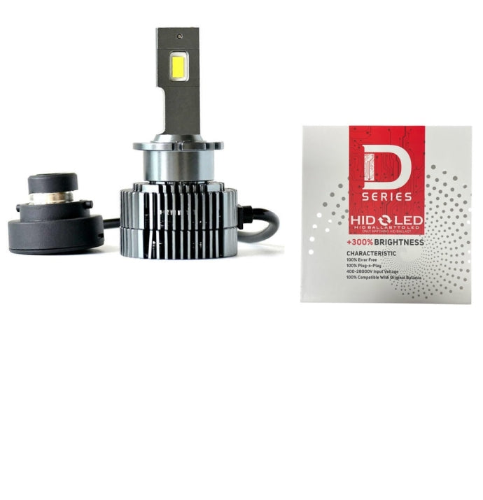 D2S/D2R LED Крушки – 6800LM, 6000K, Директен заместител на ксенон (2бр.)