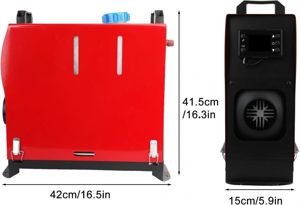 Суха преносима дизелова печка 8kw 12V/24V за каравана кемпер къмпинг и др.