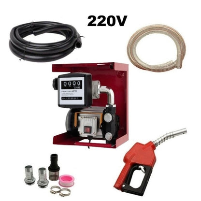 Електрическа помпа за източване на гориво тип бензиностанция 220V