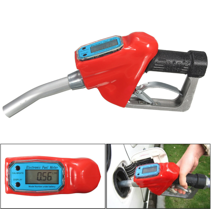 Професионален пистолет за гориво с брояч