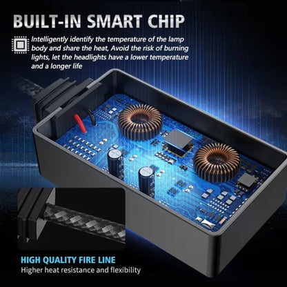 H4 LED Диодни Крушки X20 12V – 14000LM, 6000K, IP65 300W