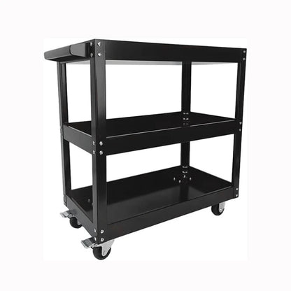 Количка за инструменти 3 рафта с колела черна - NA614