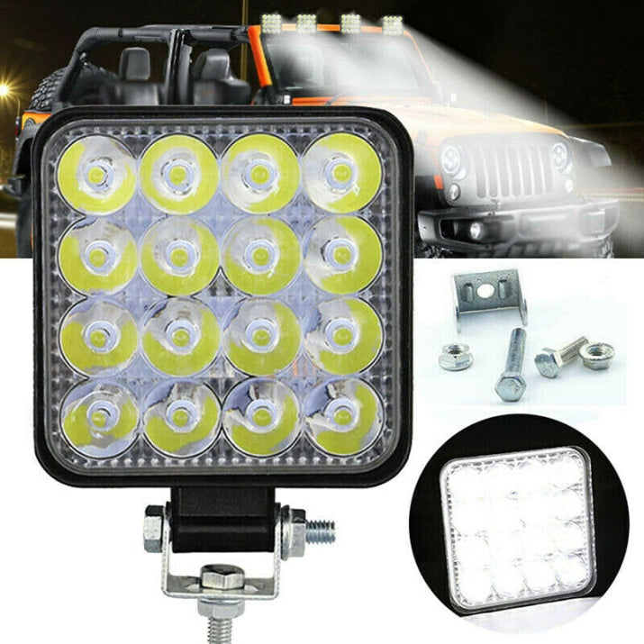 G-TECH LED Халоген 16 Диода 64W