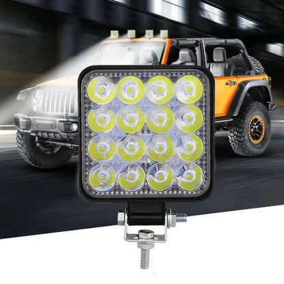 G-TECH LED Халоген 16 Диода 64W
